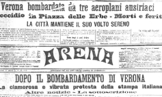 Verona Ricorda... 14 novembre 1915: strage in piazza Erbe per le bombe di aerei austro-ungarici